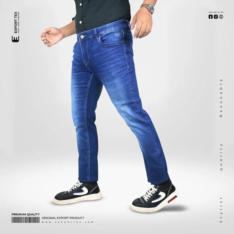 Flying Machine Jackson Skinny Fit Stone Wash Jeans Pant - Marian Blue