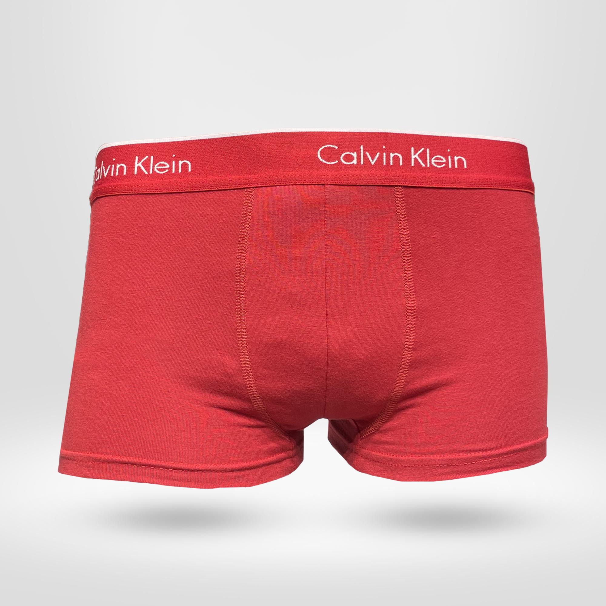 Calvin Klein Cotton Boxer For Men - Red