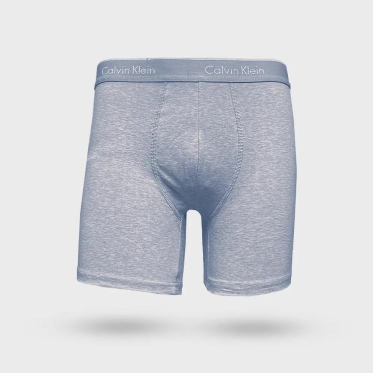 Calvin Klein Cotton Boxer For Men - French Gray