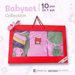 10 pcs Baby Gift Set - Violet