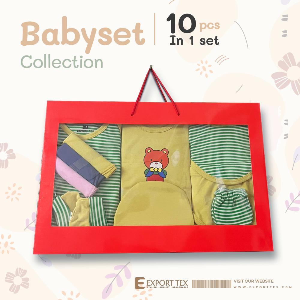 10 pcs Baby Gift Set - Coral